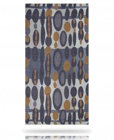 Палантин Женский SN40-FORMES/BLEU